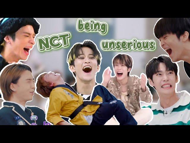 when nct can't stop laughing (mostly Mark)