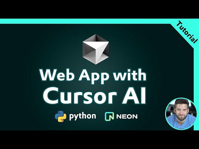 Build your first Web App with Cursor AI, Python, Virtual Machines, and Neon Postgres