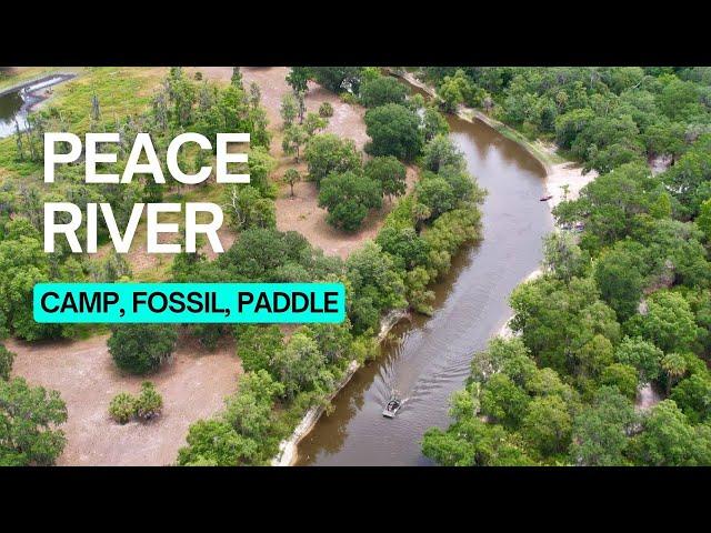 ️ How to Camp, Paddle, Fossil on Peace River with Canoe Outpost Arcadia Florida