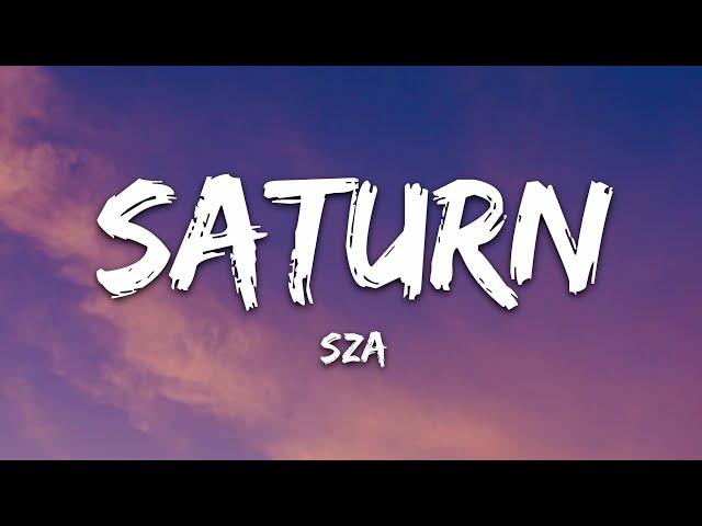 SZA - Saturn (Lyrics)