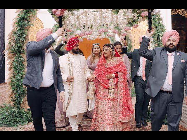 BEST  SIKH WEDDING 4K FILM 2024 || GAGAN & HARSHEEN  || LOVEREELS BY SHIVAM SINGLA