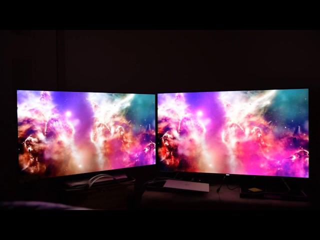 OLED vs LED // LG B6 vs Samsung KS8000