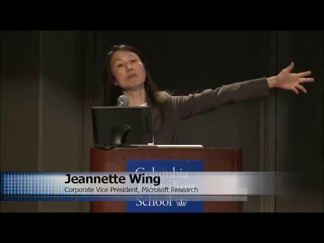 Computational Thinking with Jeannette Wing