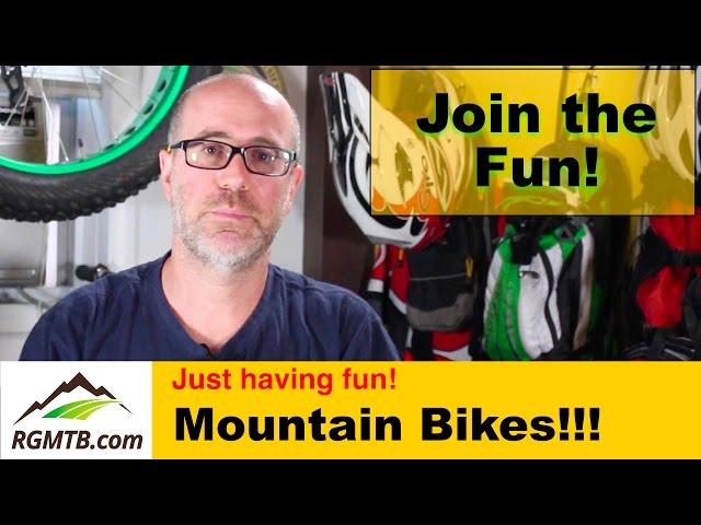 Regular Guy Mountain Biking Welcome Video - RGMTB - #BikeChat