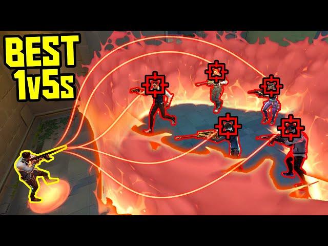 TOP 100 1v5 VALORANT MOMENTS OF ALL TIME!