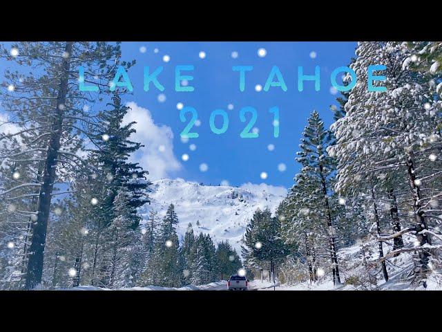 Winter Lake Tahoe 2021 Vlog e2. 캘리포니아 레이크타호 별장 가족여행 함께가요