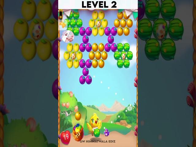 Fruit Bubble Shooter || Level 2 || GW Himmatwala EDIZ