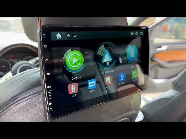 Cheap Car TV Headrest Monitor Tablet Unboxing and Review #fyp #unboxing #android #cartv #screen