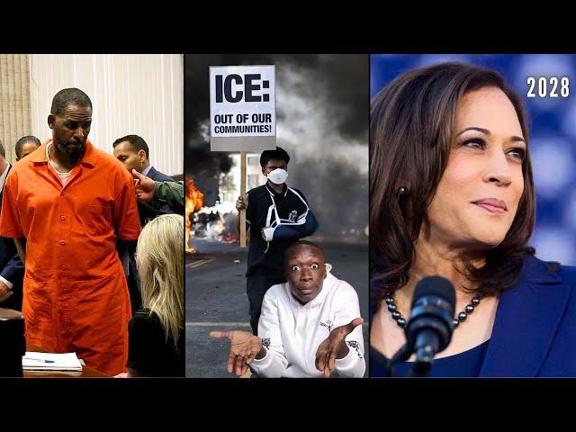 R. Kelly Seeks House Arrest, Allen Iverson Turns 50, Kamala Harris Eyes 2028, Trump Raids Escalate