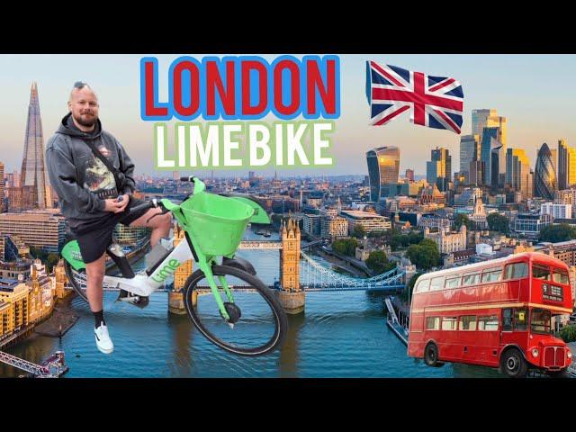 London Lime Bike Review & Tips Vlog ~ UK England Hyde Park Buckingham Palace Covent Garden Bus eBike