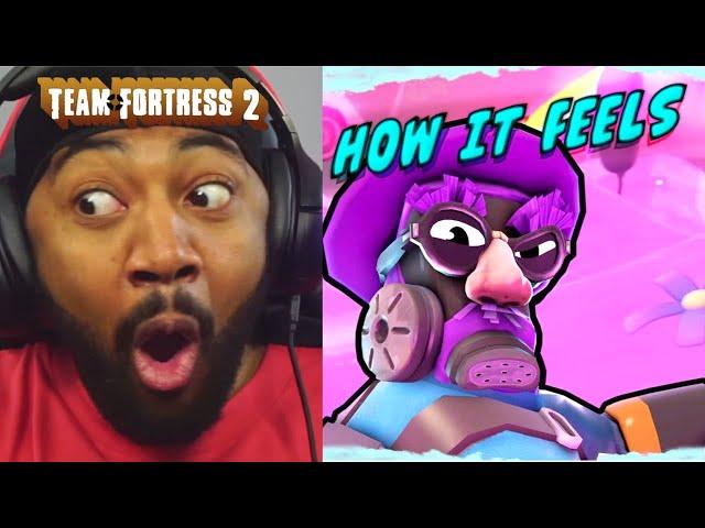 Overwatch Fan Reacts to How it FEELS To Play Pyro (Team Fortress 2)