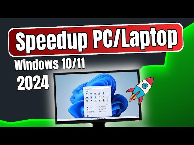 Speed Up Windows 10/11 For MAXIMUM Performance (2024 SECRET Tricks) No TOOLS