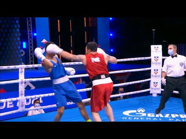 Day 7 (86kg) AKSIN Burak (TUR) vs  OKAFOR Alexander (GER) | AIBA WCHs 2021