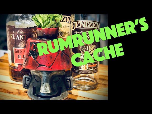 RumRunner's Cache | An Original Tiki Cocktail