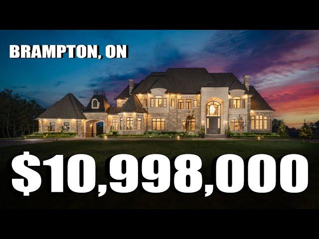 This Brampton Mansion Left Us SPEECHLESS!!! Tranquil Escape Nestled In Castlemore Estates For Sale