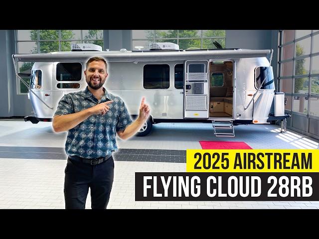 2025 Airstream Enhancements – Flying Cloud 28RB Luxury Travel Trailer Walk Through Tour