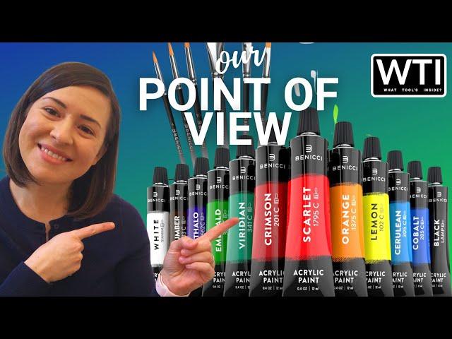 Our Point of View on BENICCI Acrylic Paint Sets From Amazon