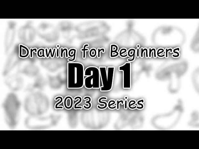 Day 1 - First Day of Drawing | Drawing for Beginners #sketchbookbyabhishek