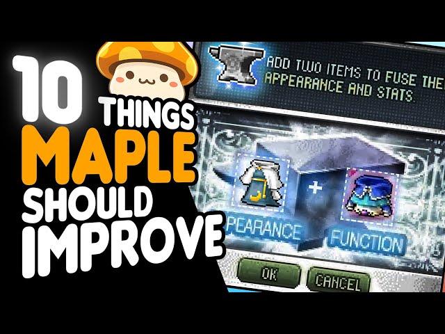 10 Changes That Would GREATLY Improve MapleStory