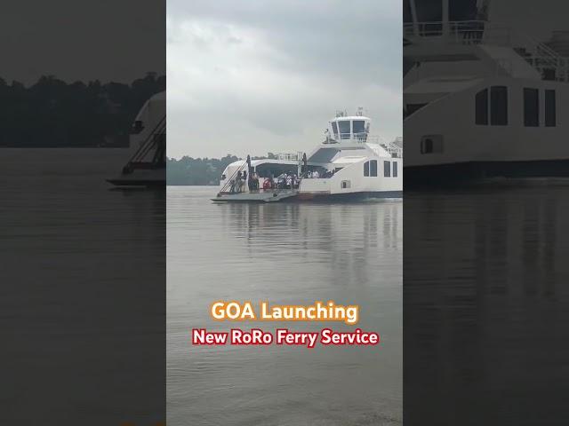 Goa Launching New RoRo Ferry Service #Goanews