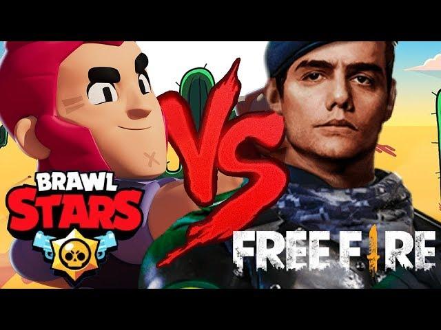 Brawl Stars VS. Free Fire | DUELO DE RAP