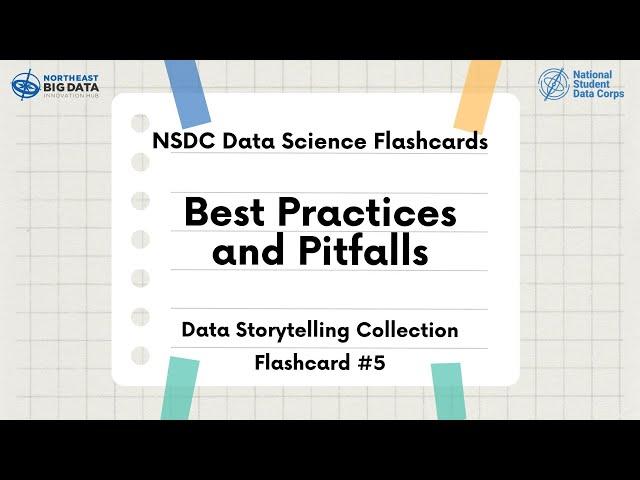 Data Storytelling Flashcard #5: Best Practices and Pitfalls