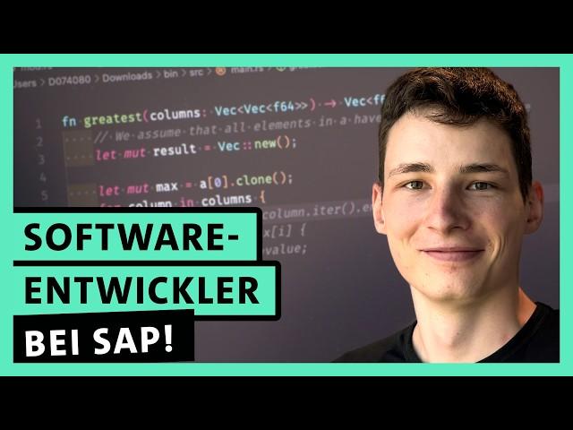 Informatik: Jobeinstieg als Software-Entwickler bei SAP | alpha Uni