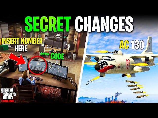 NEW GTA Online Update: All *MASSIVE* Hidden Features & Secret Changes Rockstar Didn't Tell You About