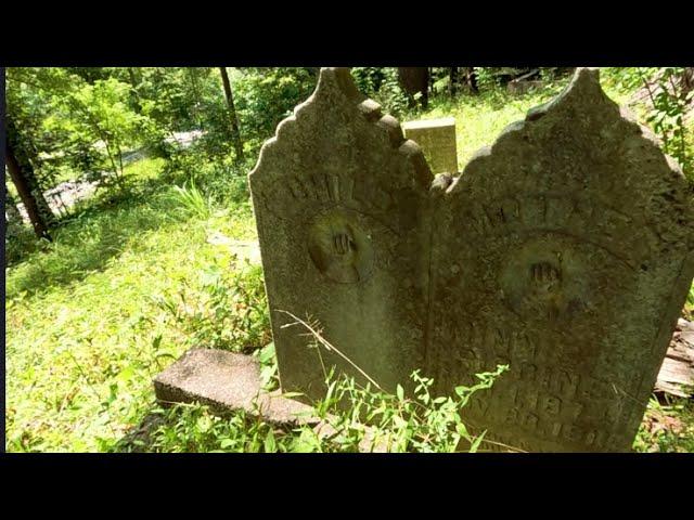 Forgotten old Cemetery in Gary West Virginia-interesting causes of death