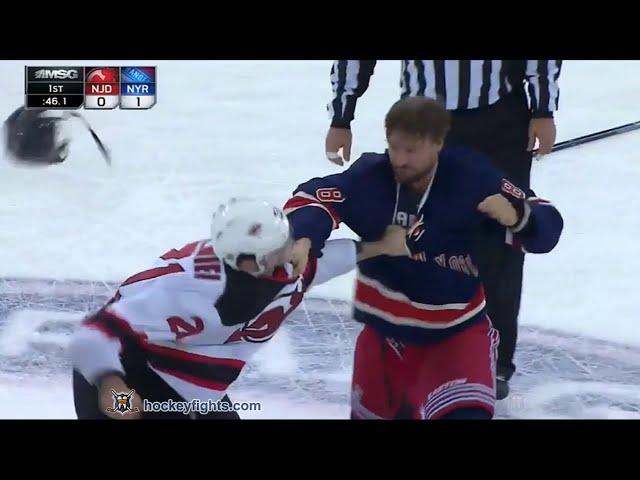 Kyle Palmieri vs Kevin Klein Oct 18, 2015