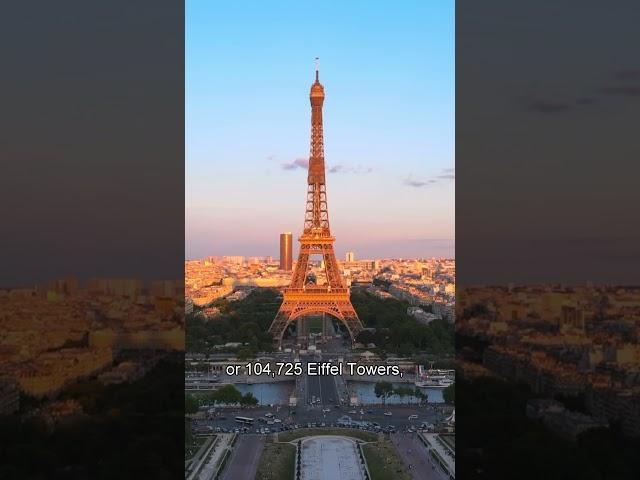 104,725 Eiffel Towers