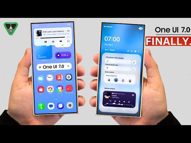 Samsung One UI 7.0 Android 15 - YES, FINALLY!