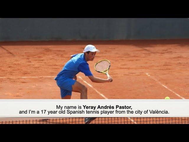 Yeray Andrés Pastor - College tennis recruiting video Fall 2022