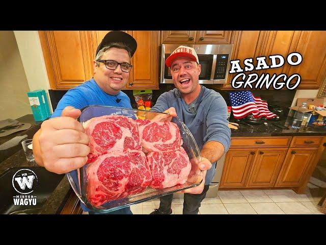 Asado en Palm Springs ft. @RecetasdelSur  - Mr Wagyu