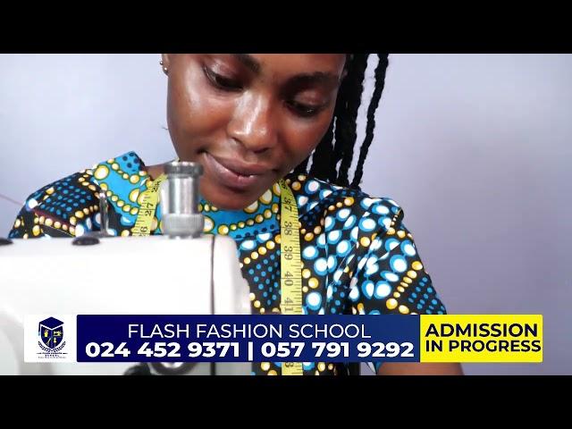 FLASH FASHION SCHOOL (ADMISSION IN PROGRESS) TWI ADVERT