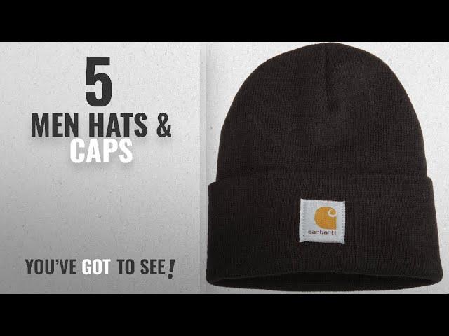 Carhartt Hats & Caps [ Winter 2018 ]: Carhartt Men's Acrylic Watch Hat,Black,One Size