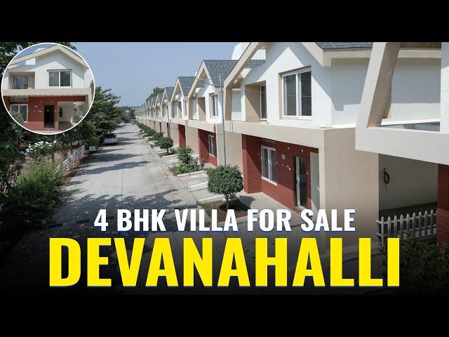 4 BHK Villa For Sale Near Kempegowda International Airport | East Facing | Value Add Realty