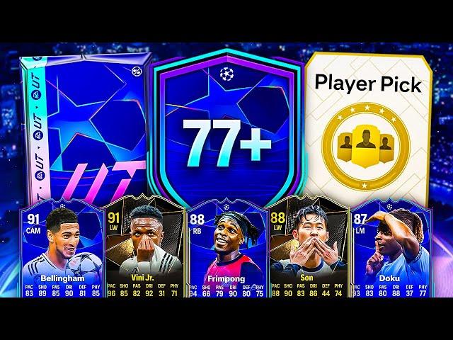 UNLIMITED 77+ x2 & 100K RTTK PACKS!  FC 25 Ultimate Team