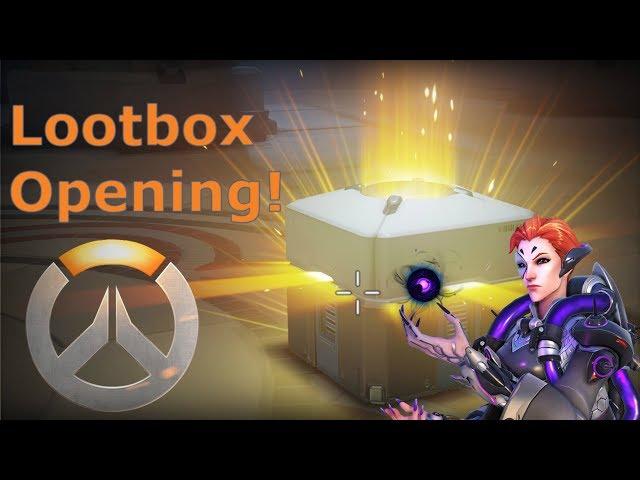 MOIRA TOOK OVER THE LOOTBOX OPENING! (Overwatch lootbox opening)