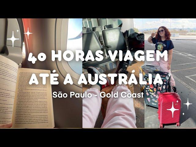 Diário de Intercâmbio #01  Viagem até a Austrália  Ana Generoso