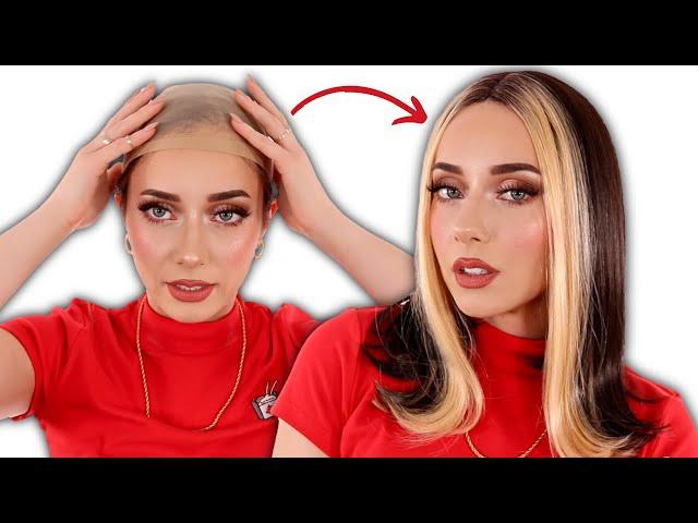 Putting a Wig for the First Time! - Insert Name Here (INH) Natalia Wig Review