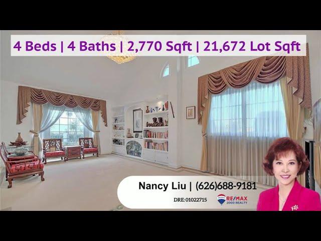 New Listing in Hacienda Heights by Local Realtor Nancy Liu | 17160 Royal View
