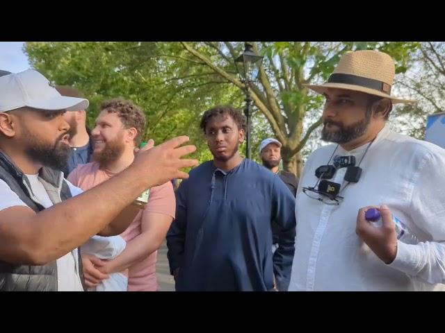 SHIA VS MUAWIYA, MUSLIM SUNNI RESPONDS |  ADNAN RASHID & SHIA SPEAKERS CORNER SAM DAWAH