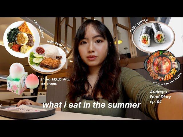 food diary | what i eat in the summer, blue jays game, Indonesian food in Toronto, lots of good food