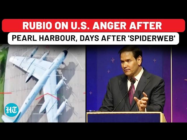 Full Speech: Rubio On US Anger After Pearl Harbour Attack - Warning Ukraine After Spiderweb?| Russia