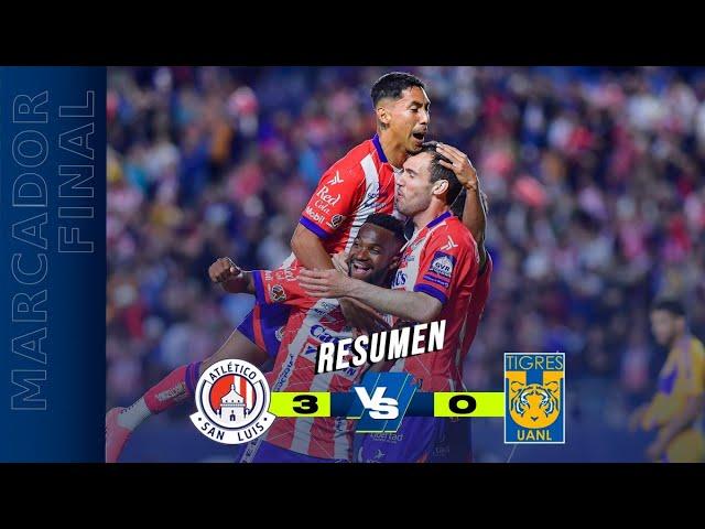 Resumen San Luis 3-0 Tigres | Cuartos de Final IDA | Presentado por McDonald's