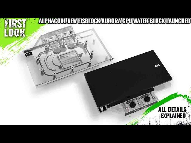 Alphacool New Eisblock Aurora Arc B580 Steel Legend/Challenger GPU Water Block Launched