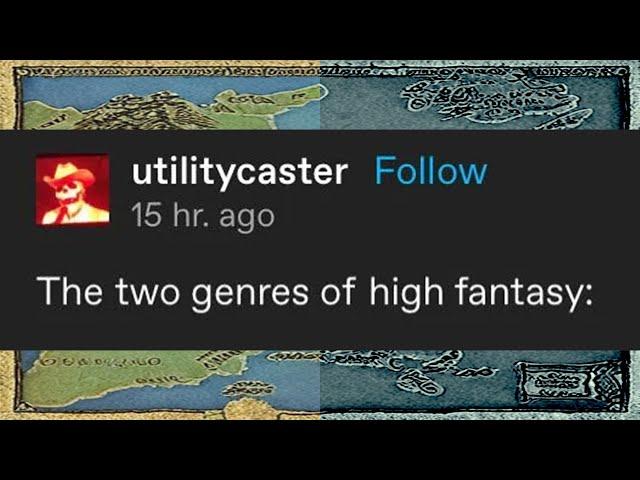 The two genres of high fantasy