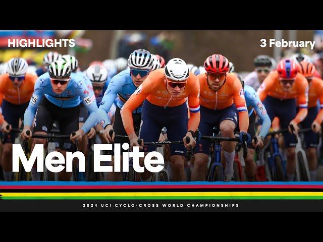 Men Elite Highlights | 2024 UCI Cyclo-cross World Championships