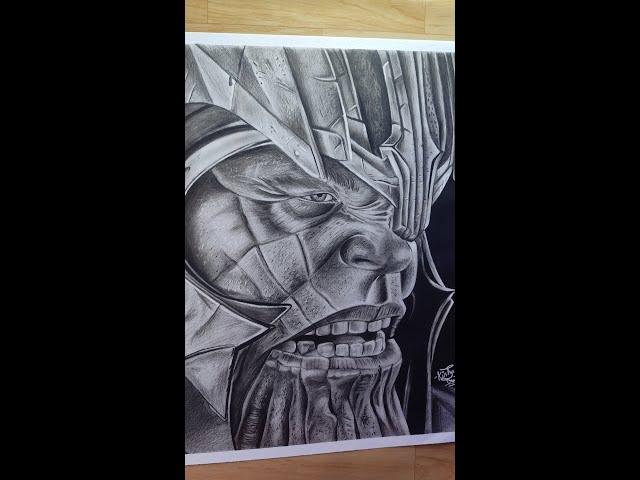 ️Drawing of Thanos  | Short Video | Kishan Gupta Arts️